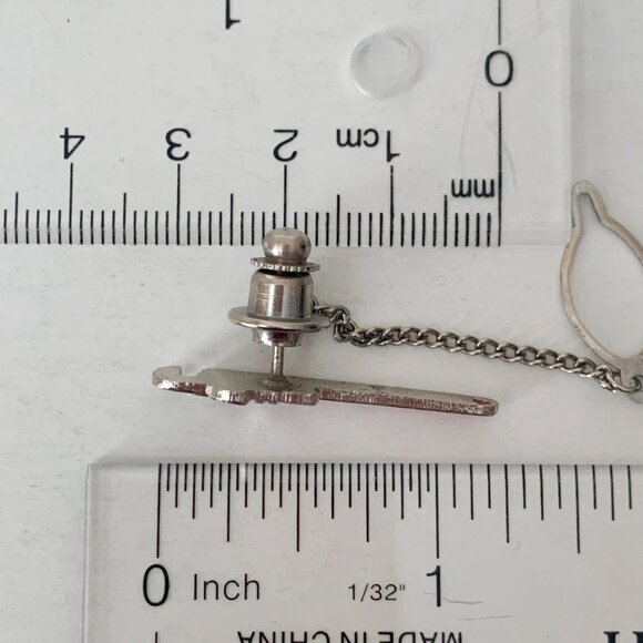 2/$10* Wrench Tie Tack Ridgid Heavy Duty Plumber Handyman Metal Vintage - Picture 7 of 8